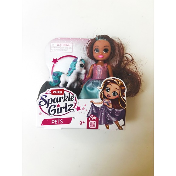 Other - Sparkle Girlz Pets Doll by ZURU Pony Unicorn Fashion Doll Set